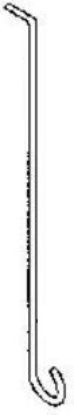 DOMETIC ACCESS PKG EZ PULL ROD 46' GRY - 9108608788