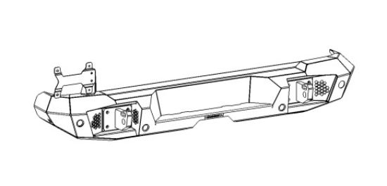 GO RHINO WRANGLER JL & JLU - 274120T