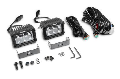 GO RHINO BRIGHT SERIES LIGHTS - PAIR OF 4X3 - 3003023SBS