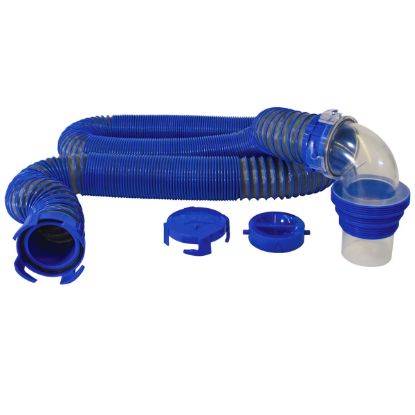 DURAFLEX GATOR SEWER HOSE KIT  15'  POLYMER - 22005