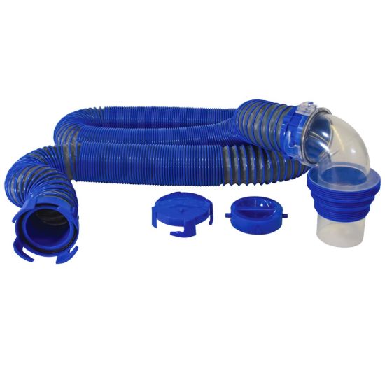 DURAFLEX GATOR SEWER HOSE KIT  15'  POLYMER - 22005
