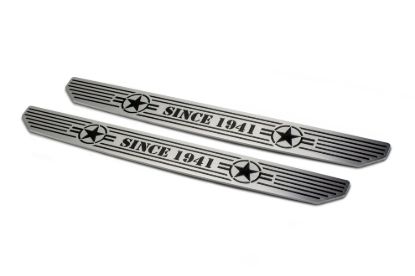 DV8 JEEP JL FRONT SILL PLATES 18-PRES W - 180014STR2