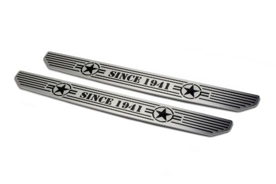 DV8 JEEP JL FRONT SILL PLATES 18-PRES W - 180014STR2
