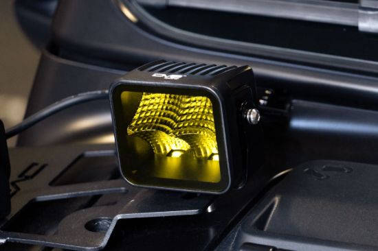 DV8 3-INCH ELITE SERIES LED AMBER POD L - BE3EW40WA