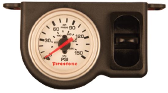 FIRESTONE SINGLE ELECTRIC WH. GAUGE - 2572