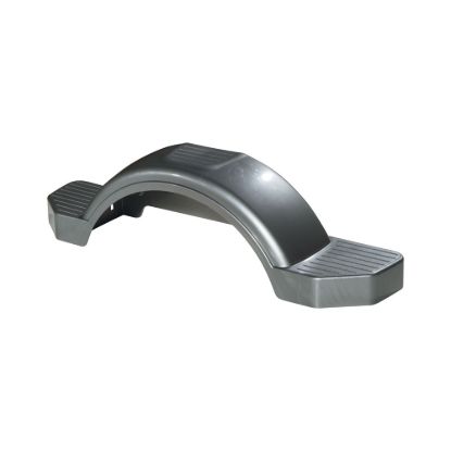 FULTON PLASTIC FENDER  12' TIRE SIZE  SILV - 008592