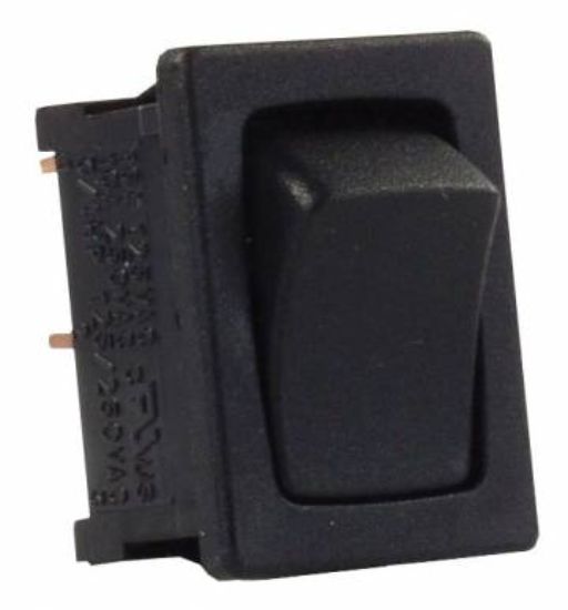 JR PRODUCTS MINI-12V ON/OFF SW  BK/BK - 127815