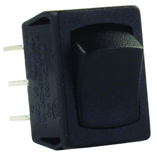 JR PRODUCTS MINI-12V DBL P ON/O0W BK - 12805