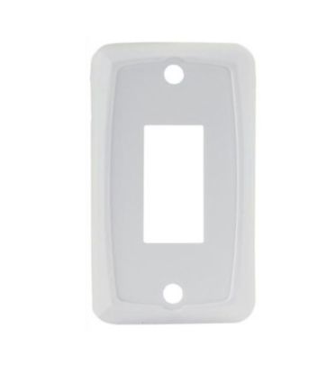 JR PRODUCTS SINGLE FACE PLATE W - 128415