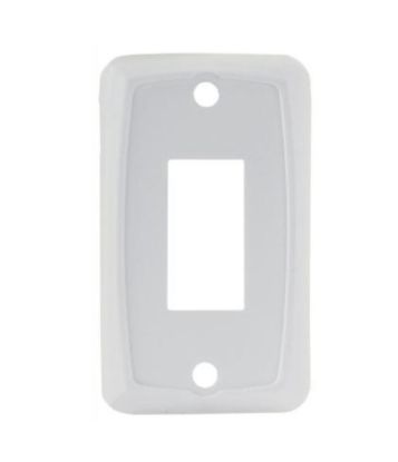 JR PRODUCTS SINGLE FACE PLATE W - 12845