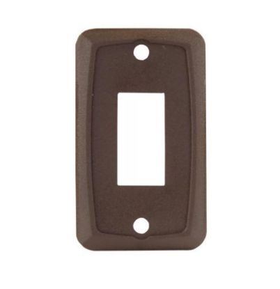 JR PRODUCTS SGL FACE PLATE  BR - 12865