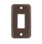 JR PRODUCTS SGL FACE PLATE  BR - 12865