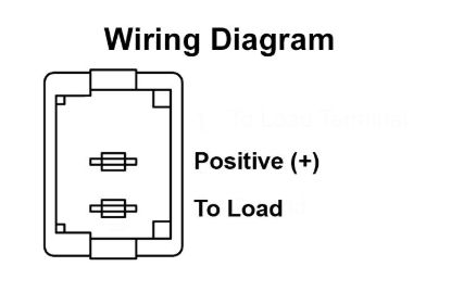 JR PRODUCTS UNLABEL 12V ON/OFF SW  PW - 13395