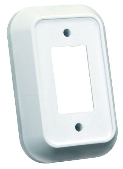JR PRODUCTS SPCR FOR SGL FACE PL  WHT - 13485