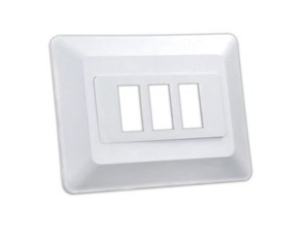 JR PRODUCTS TRPL SW BASE & BEZEL W - 13625