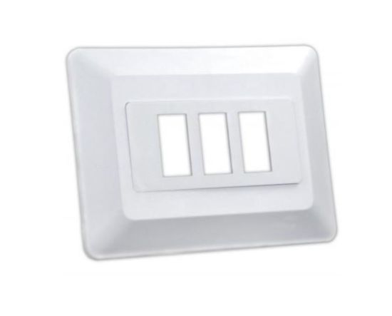 JR PRODUCTS TRPL SW BASE & BEZEL W - 13625
