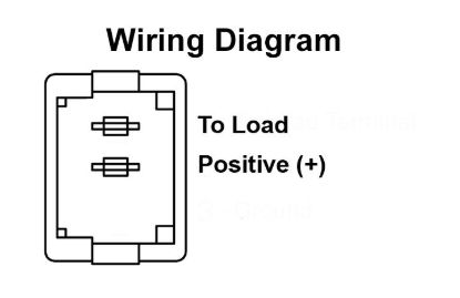 JR PRODUCTS LABEL ON/OFF SW  RDP/RDT - 13655