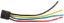JR PRODUCTS SLIDE-OUT SWITCH WIRING HARNESS FOR - 13975