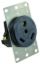 JR PRODUCTS 30 AMP A/C RECEPTACLE - 15075