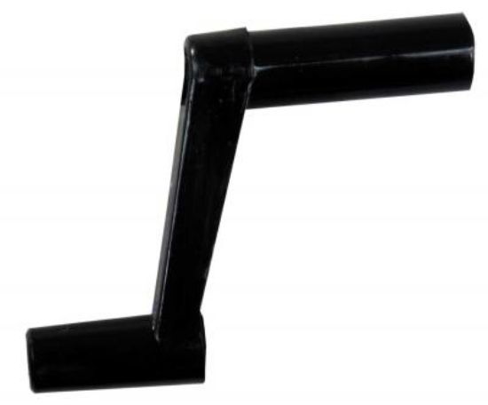 JR PRODUCTS 1-3/8'PL WINDOW CRANK  BK - 20215