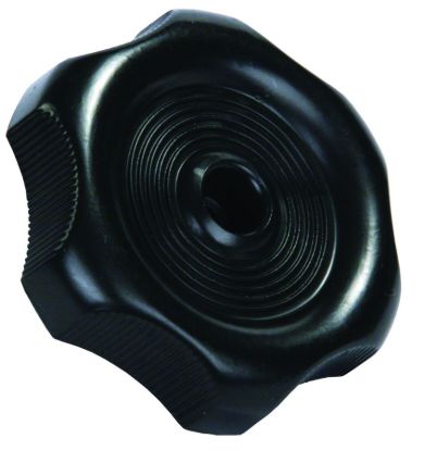 JR PRODUCTS WINDOW KNOB W/1' SHFT  BK - 20345