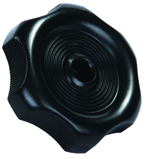 JR PRODUCTS WINDOW KNOB W/1' SHFT  BK - 20345