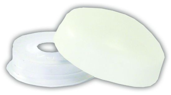 JR PRODUCTS SCREW COVERS  WHT - 20375