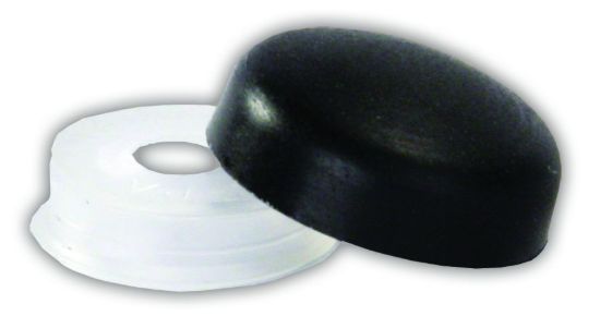 JR PRODUCTS SCREW COVERS  BK - 20385