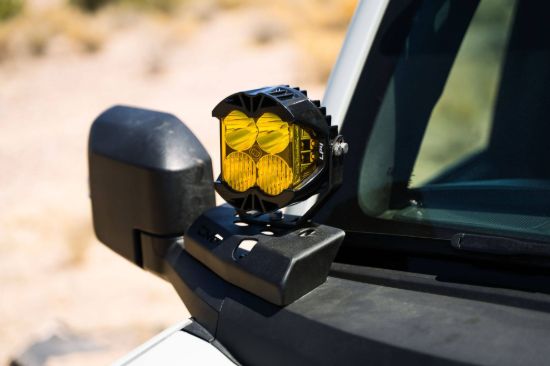 DV8 21+ BRONCO A-PILLAR POD LIGHT MOUNT - LBBR02
