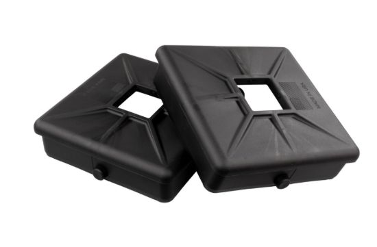 JR PRODUCTS 4'RUBBER BMPR PLUG W/TABS - 208A