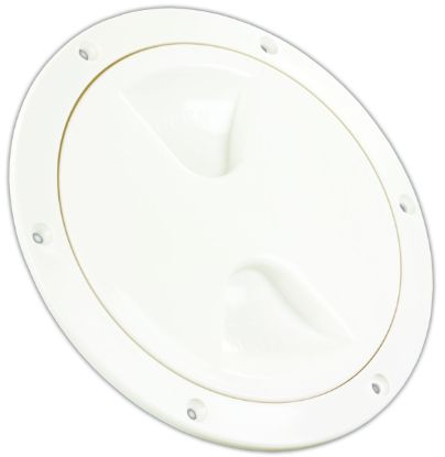 JR PRODUCTS 5' ACCESS/DECK PLATE  WHT - 31025