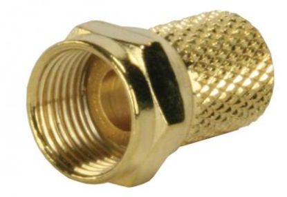 JR PRODUCTS RG6 TWIST-ON COAX CBL END - 47275