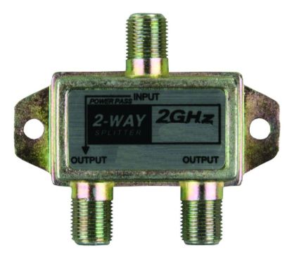 JR PRODUCTS 2-W 2.4 GHZ HD/SAT SPLTR - 47355