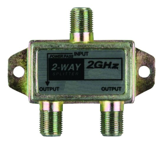 JR PRODUCTS 2-W 2.4 GHZ HD/SAT SPLTR - 47355