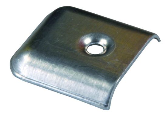 JR PRODUCTS METAL VINYL END CAPS - 49675