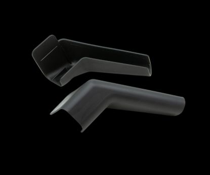 JR PRODUCTS FLEXIBLE EXTENDED RAIN GUTTER SPOUT - 655FLEXBKA