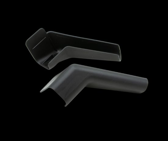 JR PRODUCTS FLEXIBLE EXTENDED RAIN GUTTER SPOUT - 655FLEXBKA
