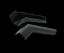 JR PRODUCTS FLEXIBLE EXTENDED RAIN GUTTER SPOUT - 655FLEXBKA