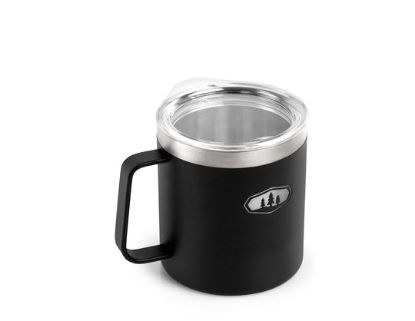 G.S.I.SPORTS GLACIER SS 15 OZ CAMP CUP BLACK - 63255