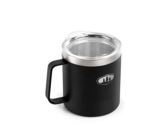 G.S.I.SPORTS GLACIER SS 15 OZ CAMP CUP BLACK - 63255