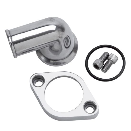 EDELBROCK WATERNECK 90-DEGREE - 4818