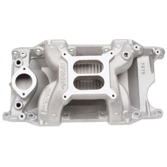 EDELBROCK PRMR AIR GAP CHR 340/360 - 7576
