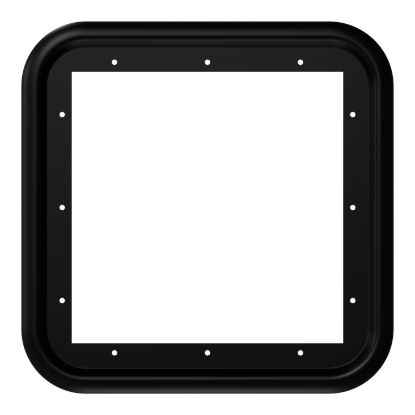 FOGATTI TRIM RING - BLK  FOR ALL 15*15 DOOR - FS06TRB