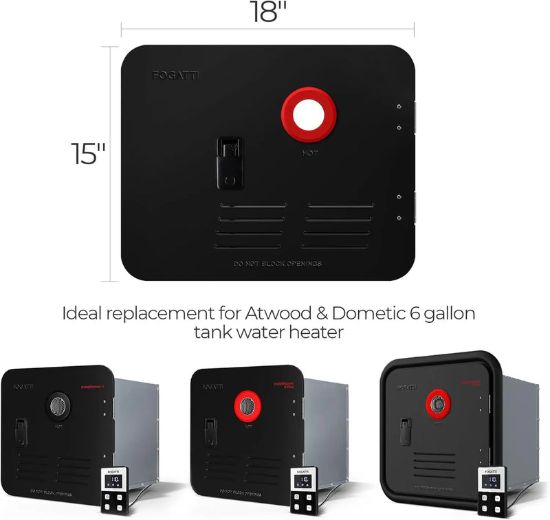 FOGATTI 15*18 BLACK DOOR - FSBDA1518