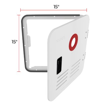 FOGATTI 15*15 DOOR KIT - WHITE - FSWD1515WH