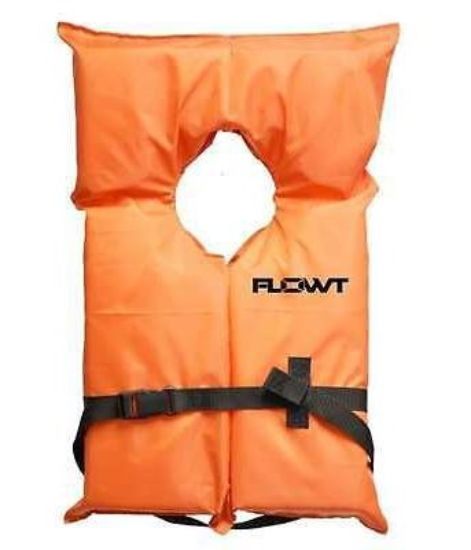 FLOWT LIFE VEST - ORANGE; OVERSIZE ADULT - 40000OS