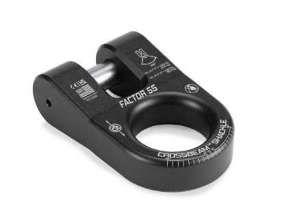 FACTOR 55 CROSSBEAM SHACKLE BLACK - 0005404