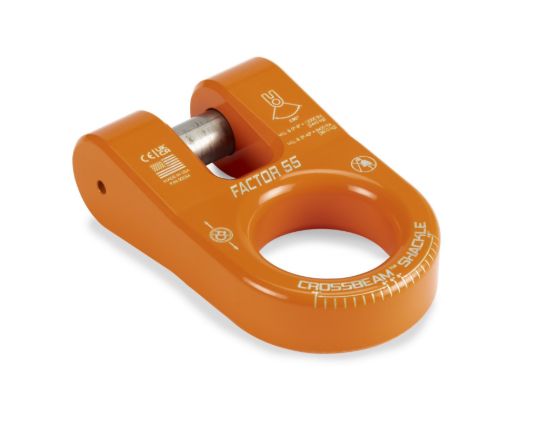 FACTOR 55 CROSSBEAM SHACKLE ORANGE - 0005407