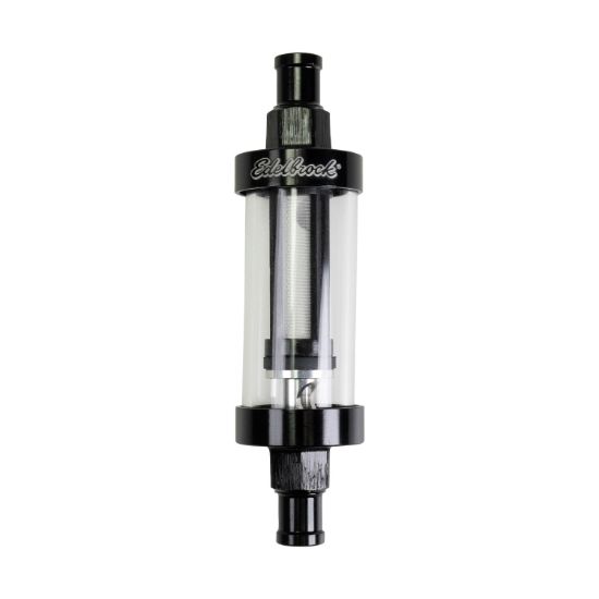 EDELBROCK CLEAR VIEW FUEL FILTER 3/8 - 8748