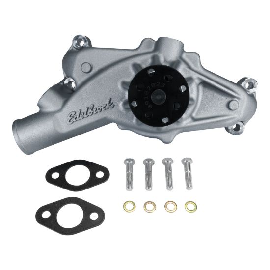 EDELBROCK WATER PUMP  BBC  1965-68  SHORT  NA - 88500